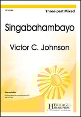 Singabahambayo Three-Part Mixed choral sheet music cover